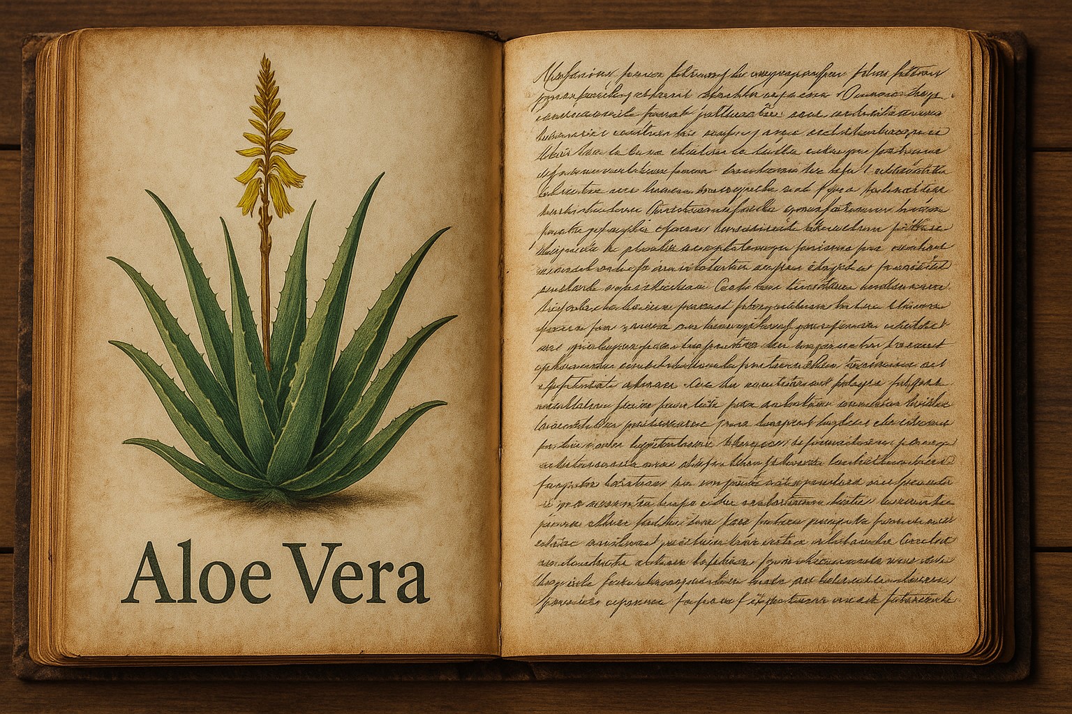 ALOE VERA  en oldgammel plante 