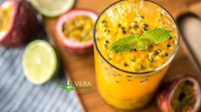 Mango & passionssmoothie 