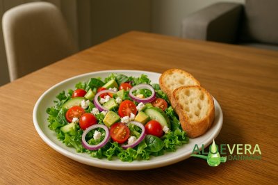 Elegant sommersalat