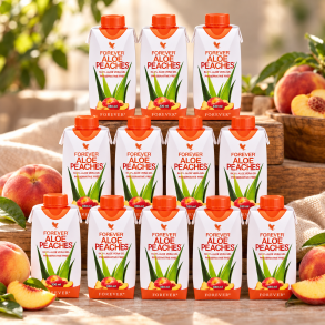 ALOE PEACHES� 12-Stk.mini fersken smag