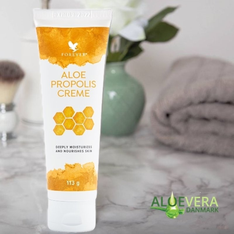 ALOE PROPOLIS CREME - VANDFRI  til trre mande hnder