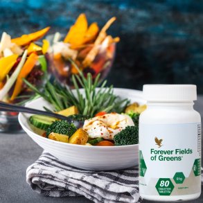 FOREVER FIELDS OF GREEN - Et grnt og lkkert kosttilskud.
