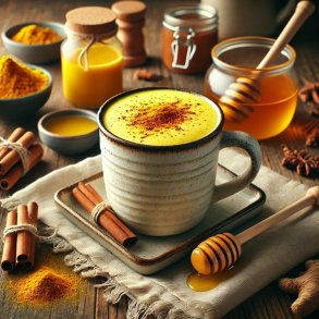 Guldmlk med Gurkemeje