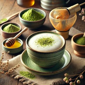 Varm Matcha Latte