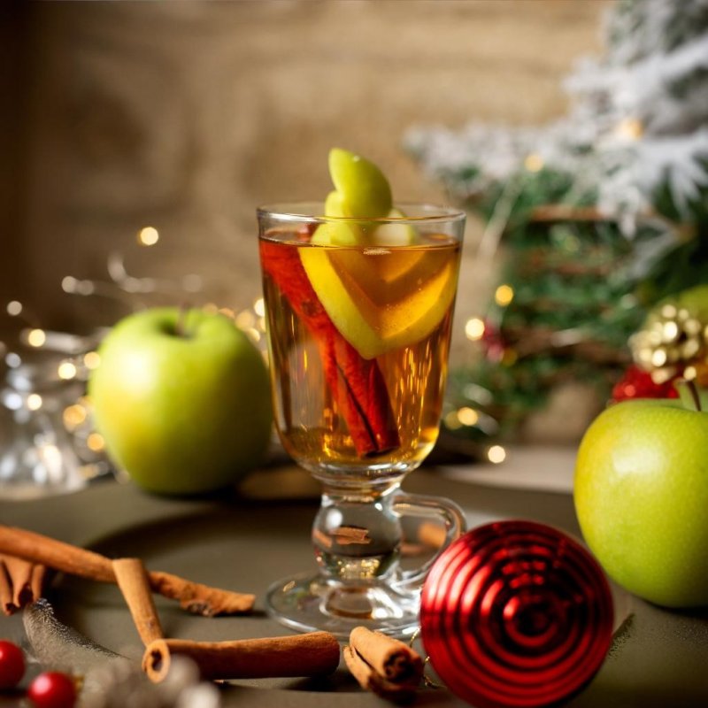 Varm blecider med vanilje