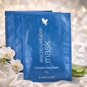ALOE BIO-CELLULOSE MASK 3 stk. en helt ny gl�d � p� kun 20 minutter.