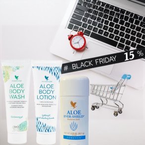 Body wash, Bodylotion og Ever Shield 