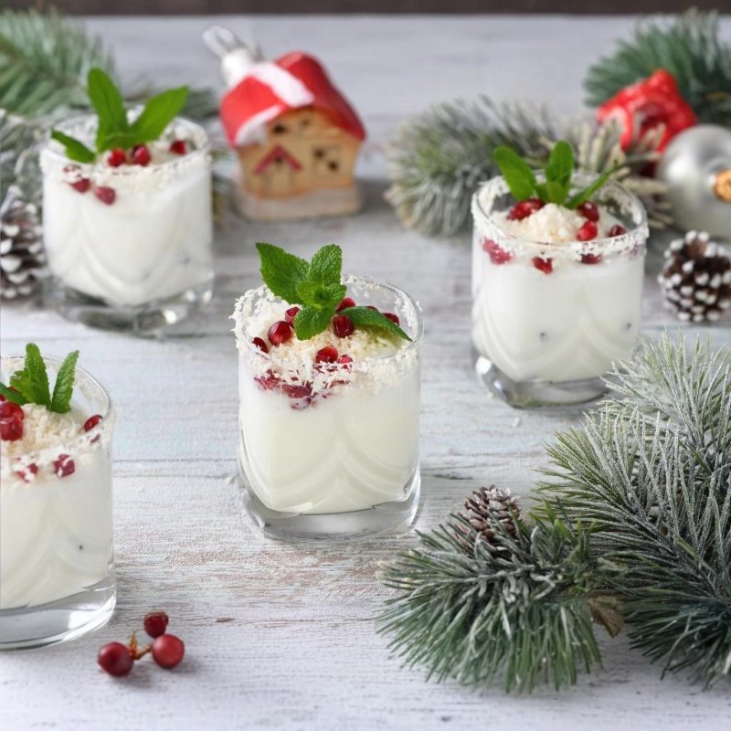 Cremet Juledrik med Vanilla