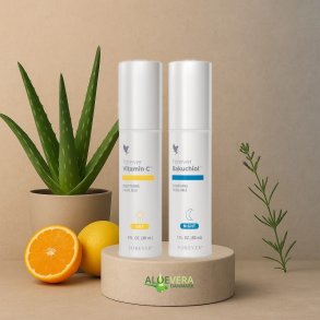 C-vitamin & Bakuchiol Duo Vegansk