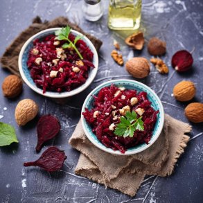 Rdbedesalat med Appelsin