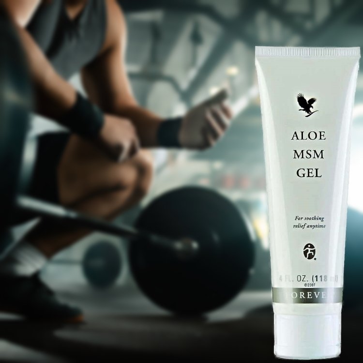ALOE MSM GEL en dybdevirkende massage creme
