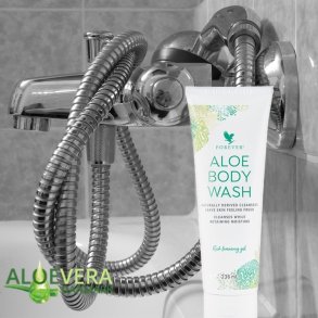 ALOE BODY WASH   en ren glde til hele familien 