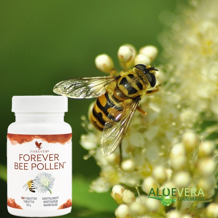 FOREVER BEE POLLEN Kosttilskud fra blomsternes pollen.