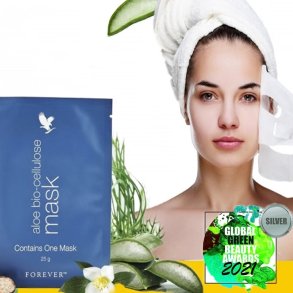 ALOE BIO-CELLULOSE MASK 3 stk. en helt ny gld  p kun 20 minutter.