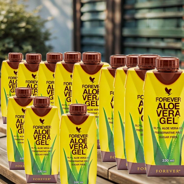 ALOE VERA DRIKKE GEL 12-Stk. mini- Guldvinder ved Nourish Awards 2023!