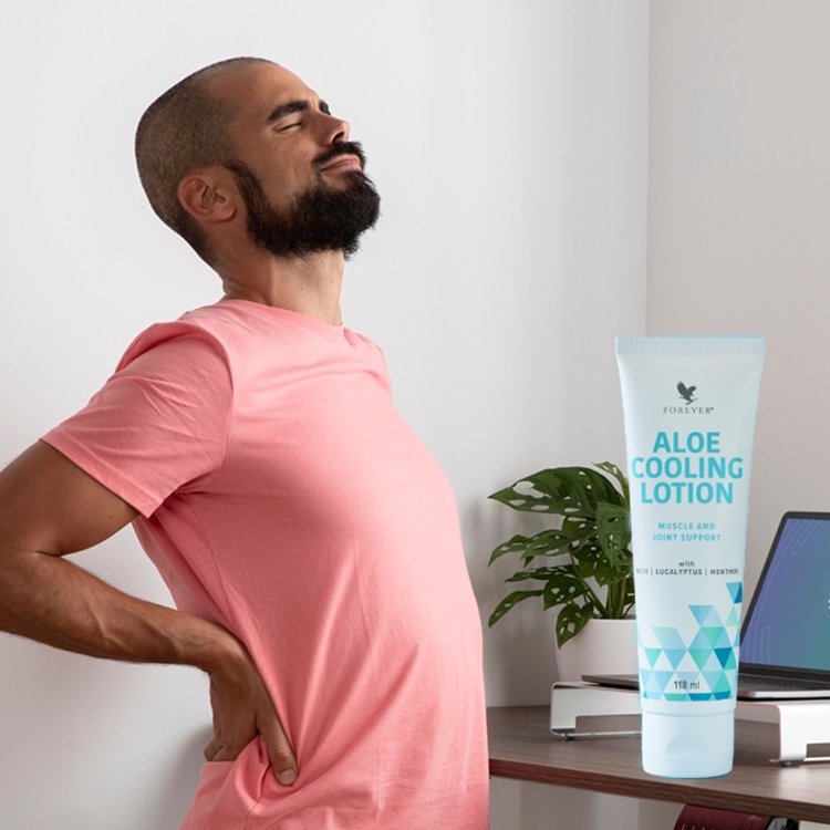 ALOE COOLING LOTION TIL MND