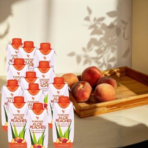 ALOE PEACHES 12-Stk.mini fersken smag
