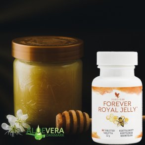 FOREVER ROYAL JELLY vitamin A, C, D og E, Aminosyrer og Mineraler
